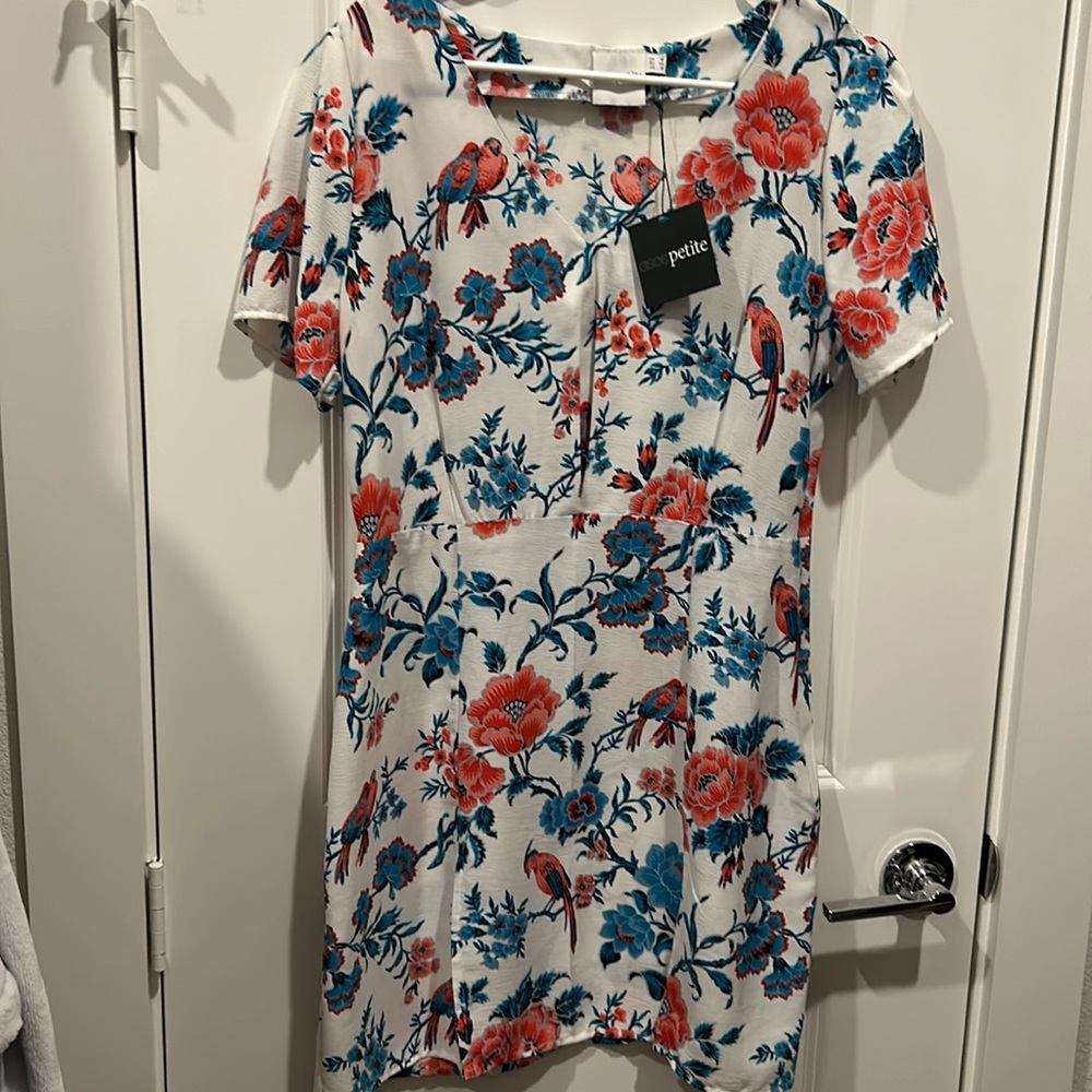 ASOS petite floral dress NWT